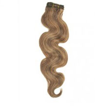 10 inches Brown/Blonde (#4/27) Body Wave Indian Remy Hair Wefts
