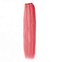 22 inches Pink Straight Indian Remy Hair Wefts