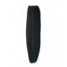 18 inches Natural Black (#1b) Straight Indian Remy Hair Wefts