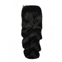 50g Human Hair Secret Extensions Wavy Natural Black (#1B)