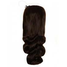 50g Human Hair Secret Extensions Wavy Dark Brown (#2)
