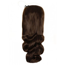 50g Human Hair Secret Extensions Wavy Medium Brown (#4)