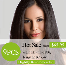 9pcs clip in hair extensions