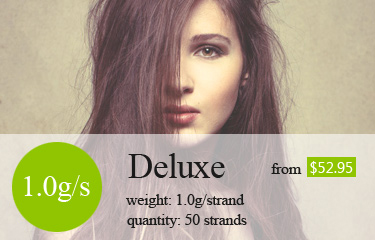 1g/strands  micro loop hair extensions